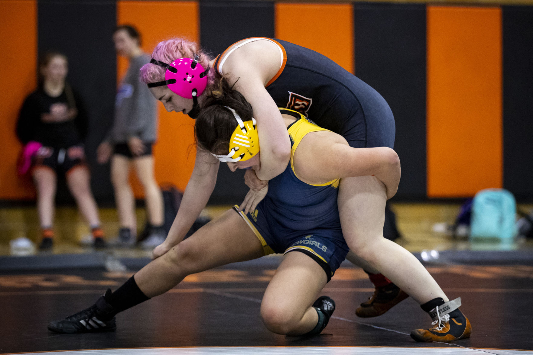 Billings Senior girls wrestling mixer